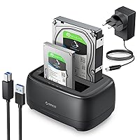 ORICO Hard Disk Docking Station USB3.0 per HDD/SSD SATA da 2,5 e 3,5 pollici