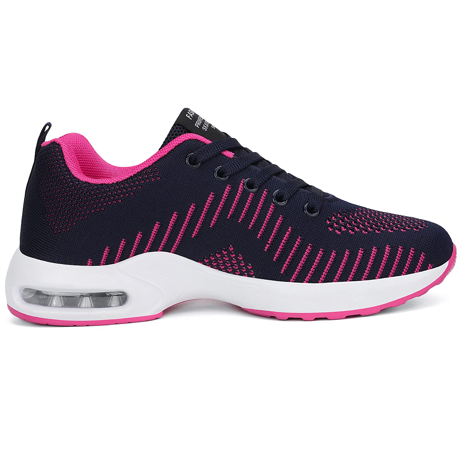 DANNTO Damen Laufschuhe Atmungsaktiv Turnschuhe Schnürer Leichte Stoßfest Mode Sportschuhe Outdoor Athletisch Sneaker für Gym Walking Jogging Laufen Basketball Frühling Sommer