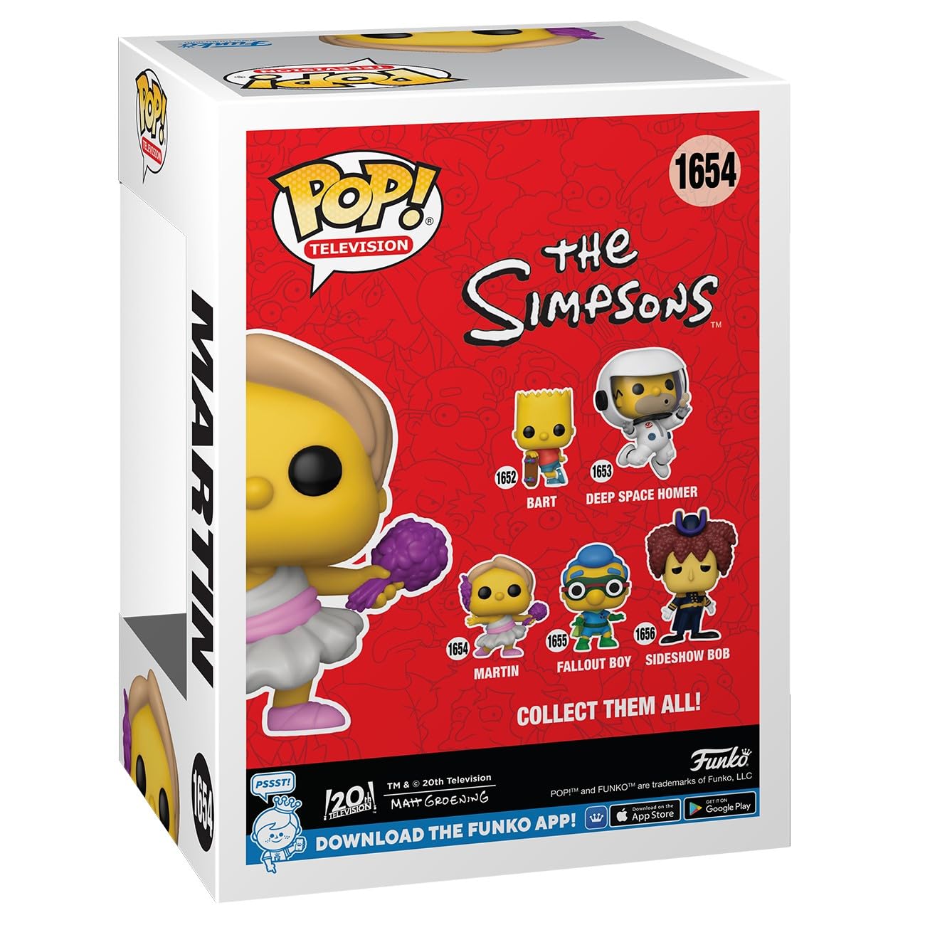 Funko POP! TV: Simpsons, Martin Prince As Calliope, the Simpsons, Collectable Vinyl Figure, Gift Idea, Official Merchandise - Image 3