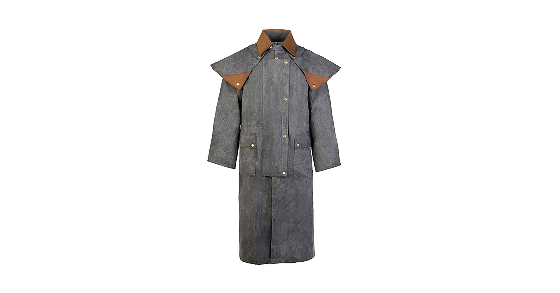 ジャケット・アウター MHL. 13AW Proofed Cotton Duster Coat-M M Mens Oilskin Western Australian Waterproof Duster Coat