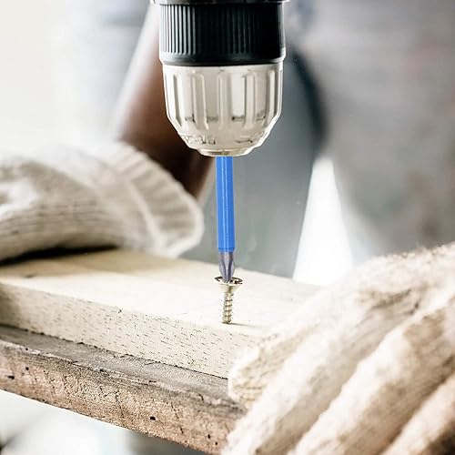 Miniatura 5 de Juego de brocas magnéticas PH2, extractor de tornillos antideslizantes y juego de puntas de destornillador magnético, herramienta de mano, 7 piezas,