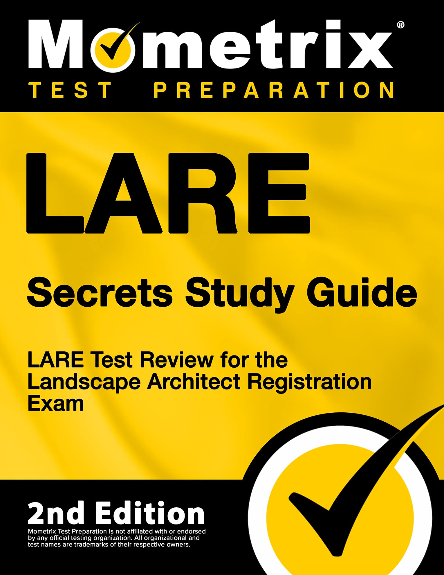 Manuel LARE Secrets Study Guide pour assimiler le programme du Landscape Architect Exam