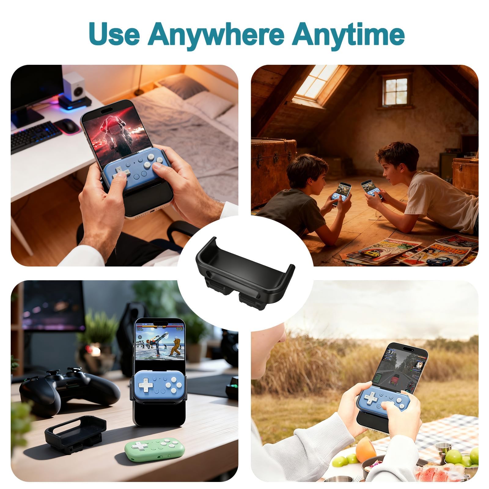 Amazon.co.jp: Uonekamo コントローラー用モバイルクリップ 折りたたみ