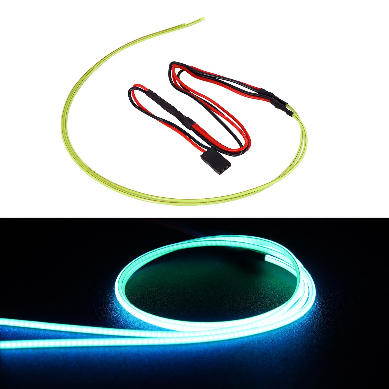 INJORA RC LED-Streifenlichter Flexibel Schneidbar für 1/24 1/18 Crawler