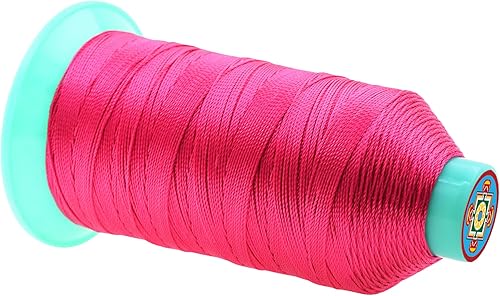 Miniatura 289 de Mandala Crafts Hilos de coser resistentes de nailon consolidado, hilo para tejer jeans de cuero, hilos de tapicería marina al aire libre, Beige