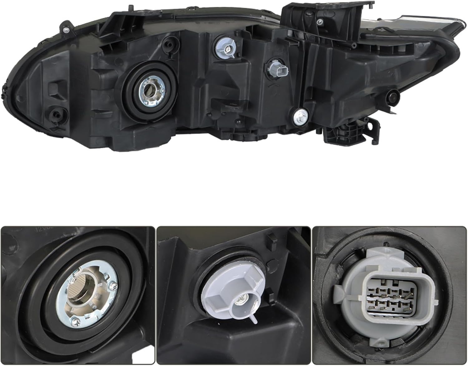 labwork Headlights HO2503187 Replacement for Honda Accord 2018 2019 2020 Projector Headlight Assembly 33100-TVA-A01 Right Side (Passenger Side)