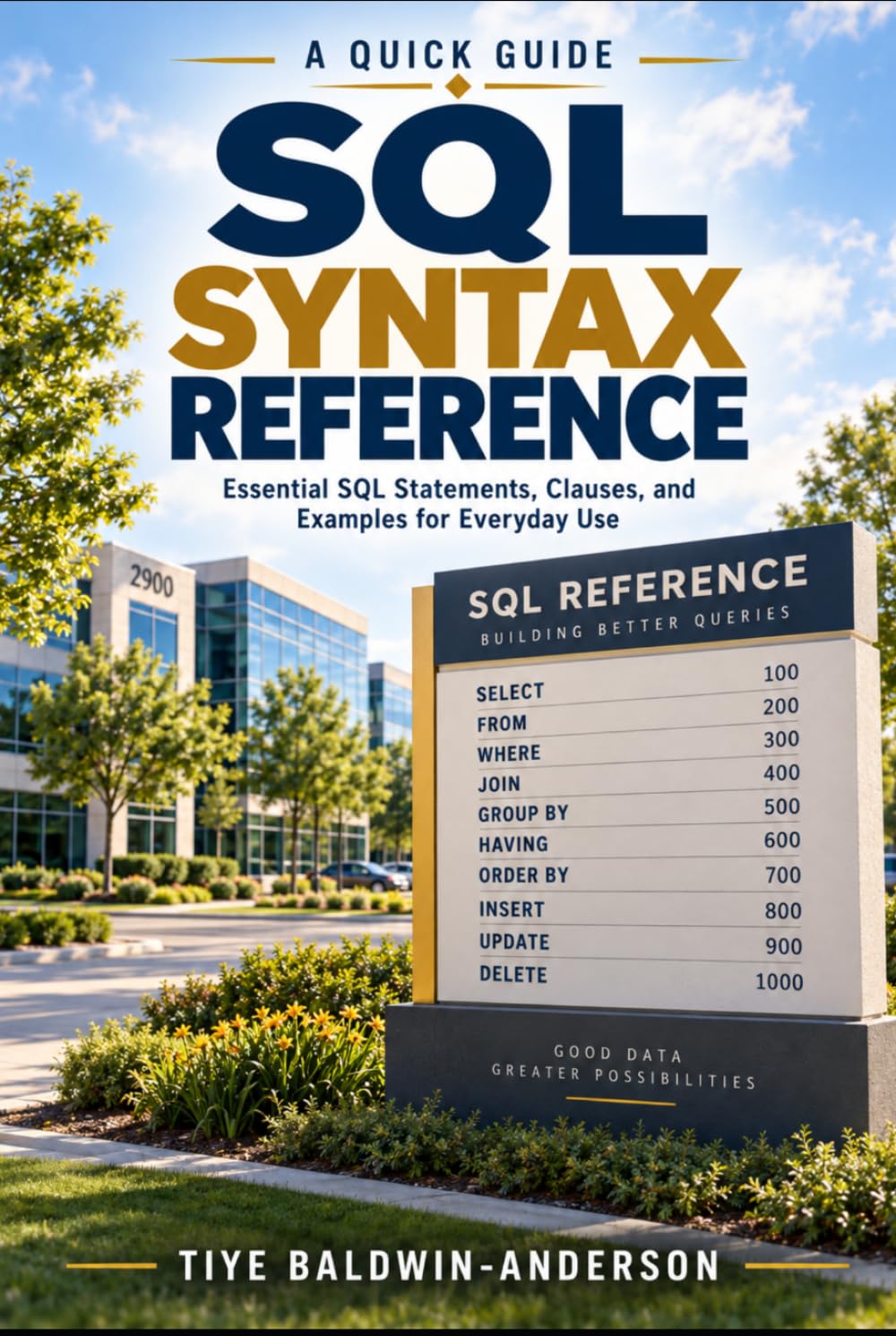 SQL Syntax Reference: Essential SQL Statements, Clauses, and Examples for Everyday Use