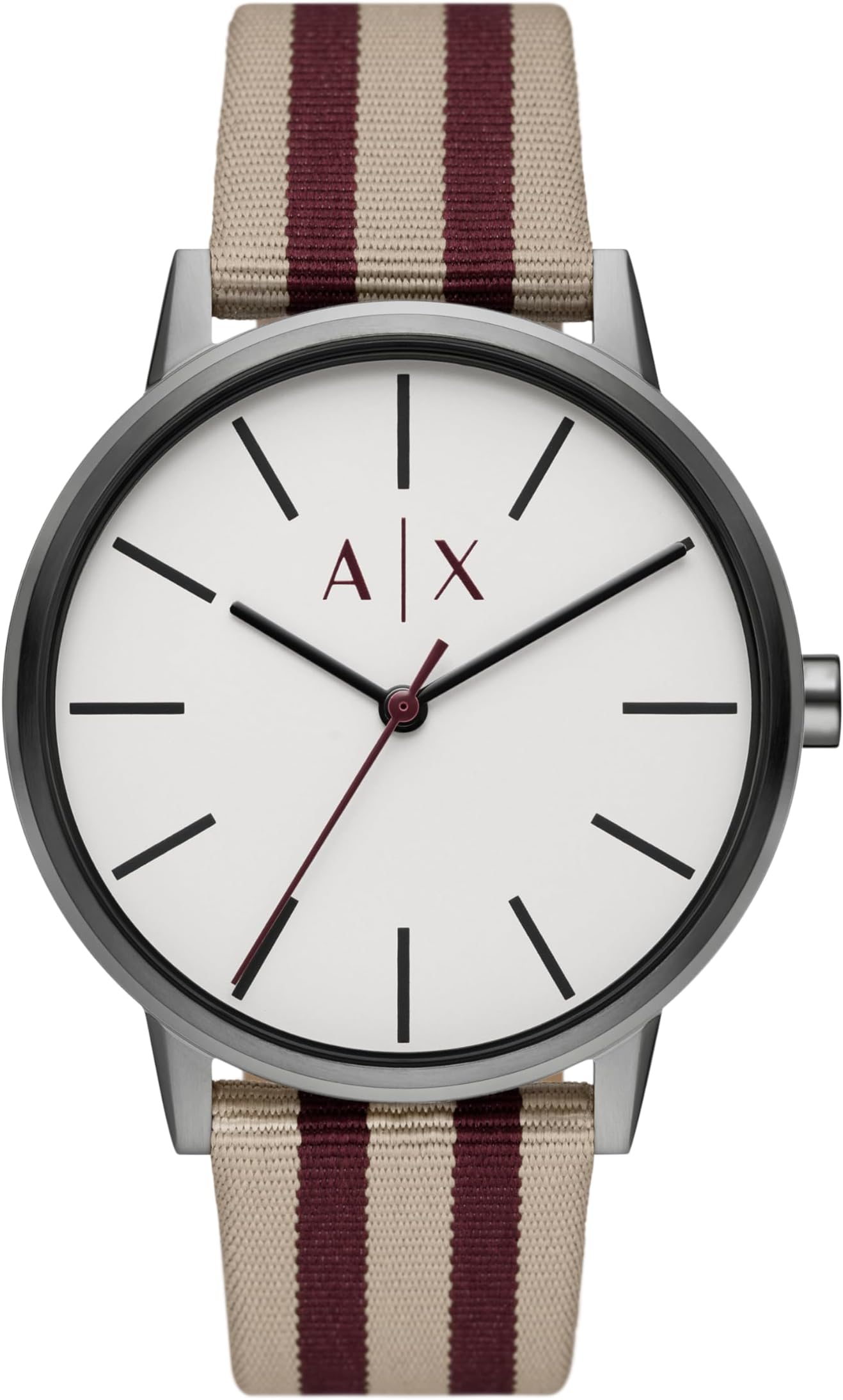 Buy Armani Exchange Stainless Steel Analog Grey Dial Men Watch-Ax2194 ...