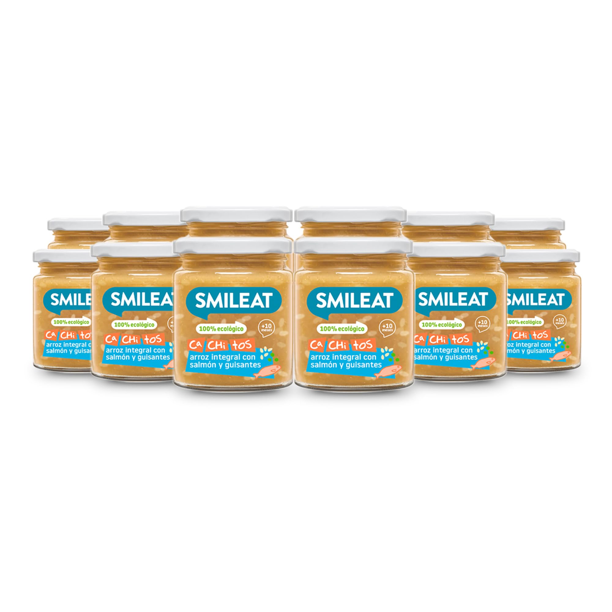 Smileat - Tarrito Ecológico con Sabor a Ternera con Verduras, Ingredientes Naturales, para Bebés desde 6 Meses, Sano y Saludable, sin Gluten - Tarro de 230 g — view 23
