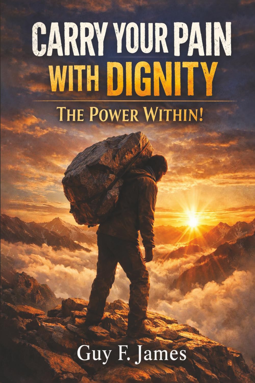 CARRY YOUR PAIN WITH DIGNITY THE POWER WITHIN!: Silence not for pride, but for control