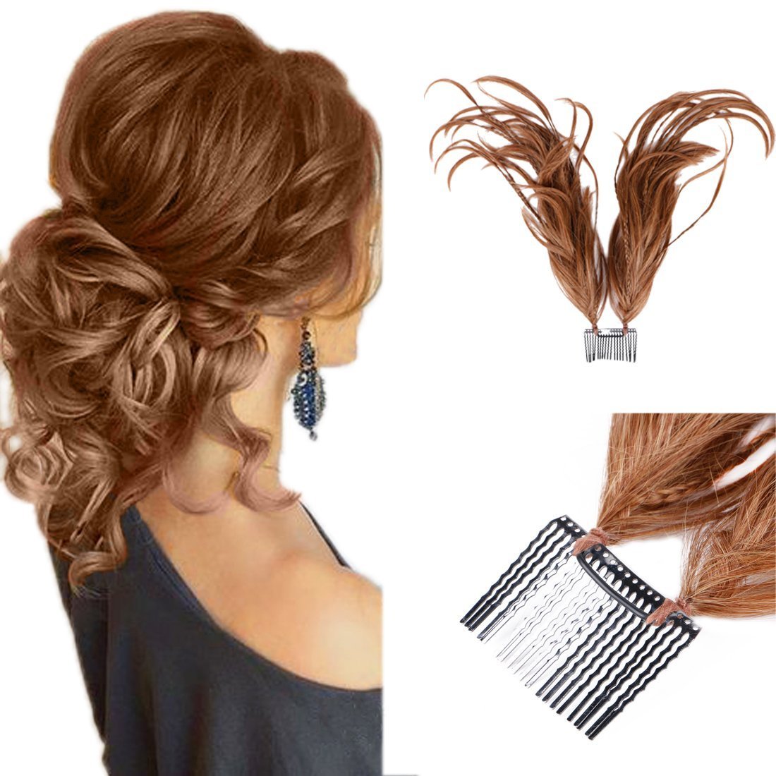 hair extensions updo