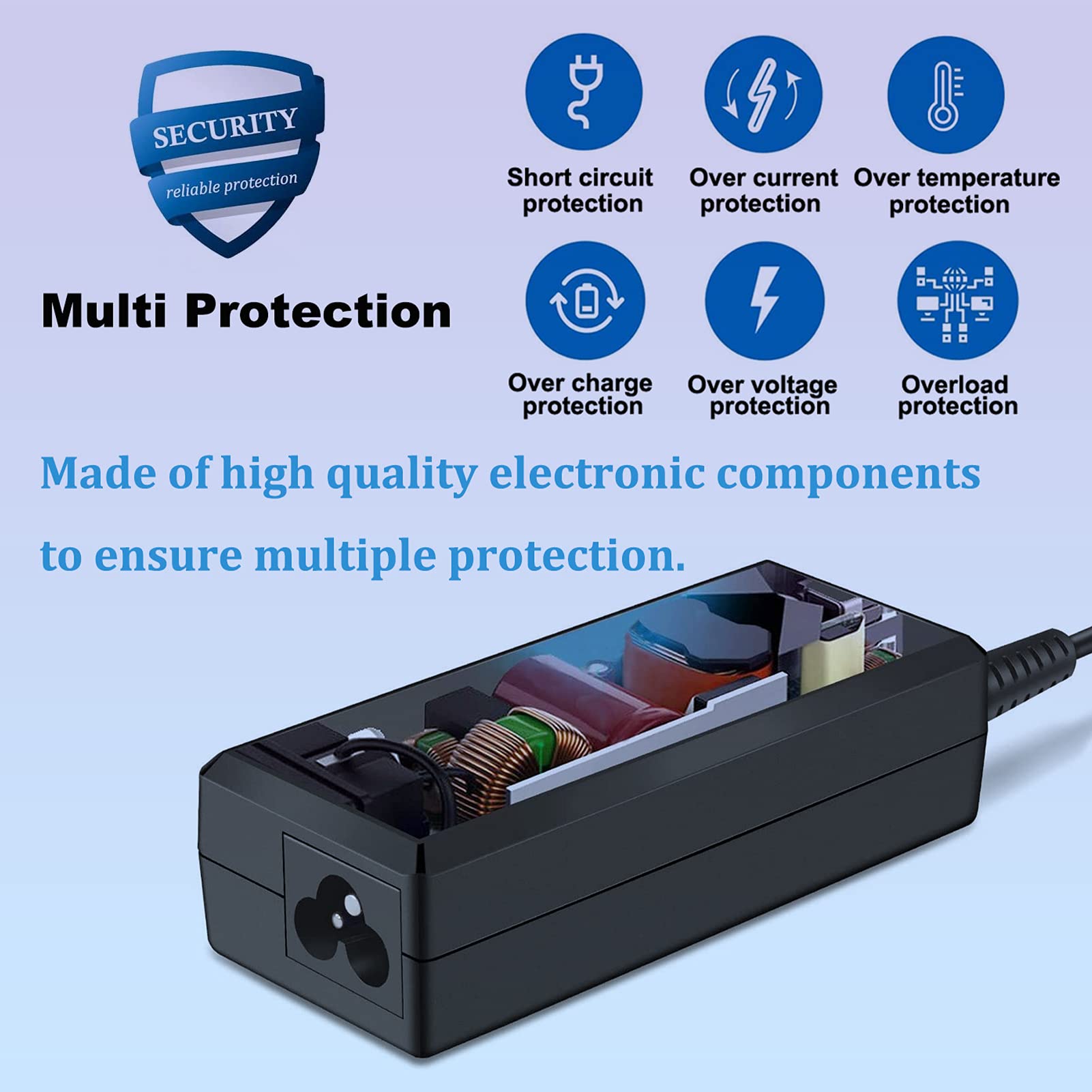 Buy Portable Refrigerator AC Power Adapter, Fridge Freezer AC Power