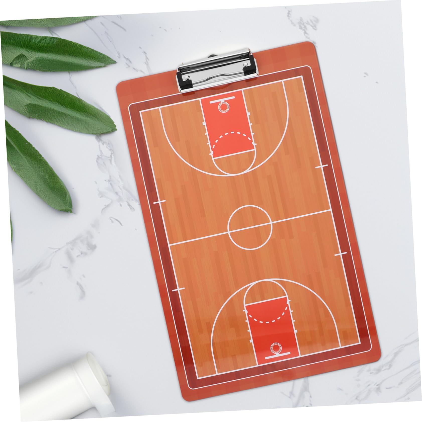 UPKOCH Tablero Baloncesto Entrenador PVC Borrable 40x40 cm Portátil Estrategia