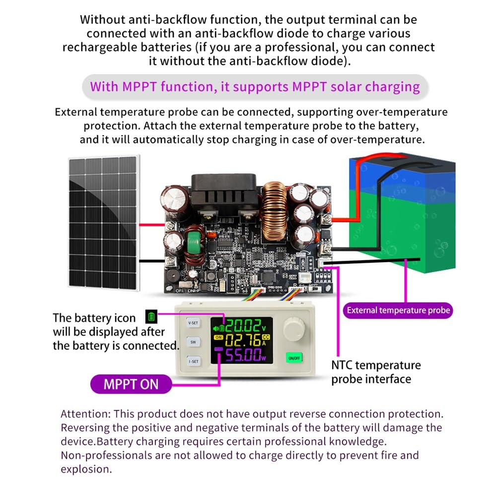 Vjsujehgy XY7025 CNC DC Buck Ayarlanabilir Ayarlı Güç Kaynağı