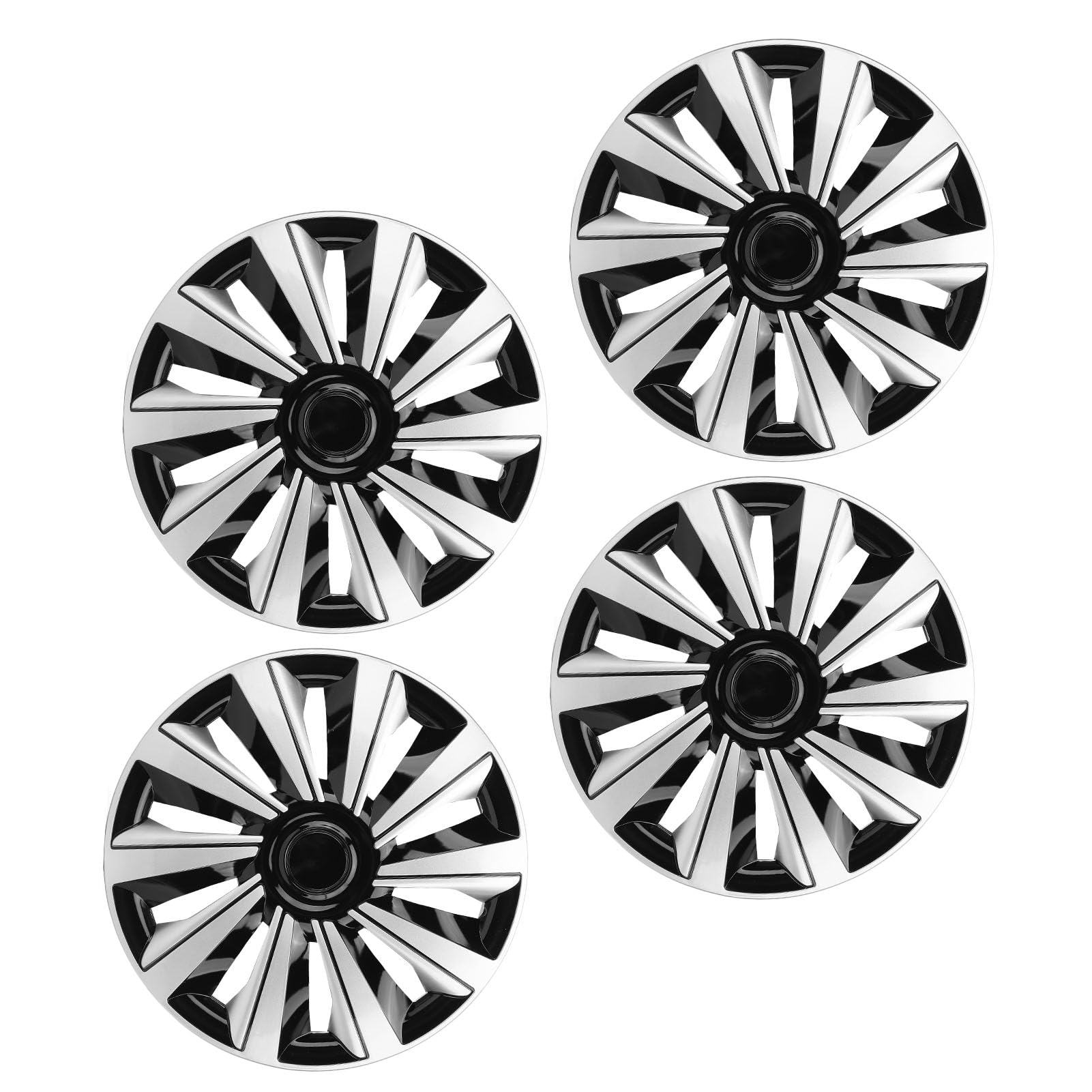 Capuchon de Jante de Roue de Voiture, 14 Pouces, élégant, Léger, Universel, Protection de Moyeu de Roue, Installation Facile pour Roues en Acier AX Felicia Sprint