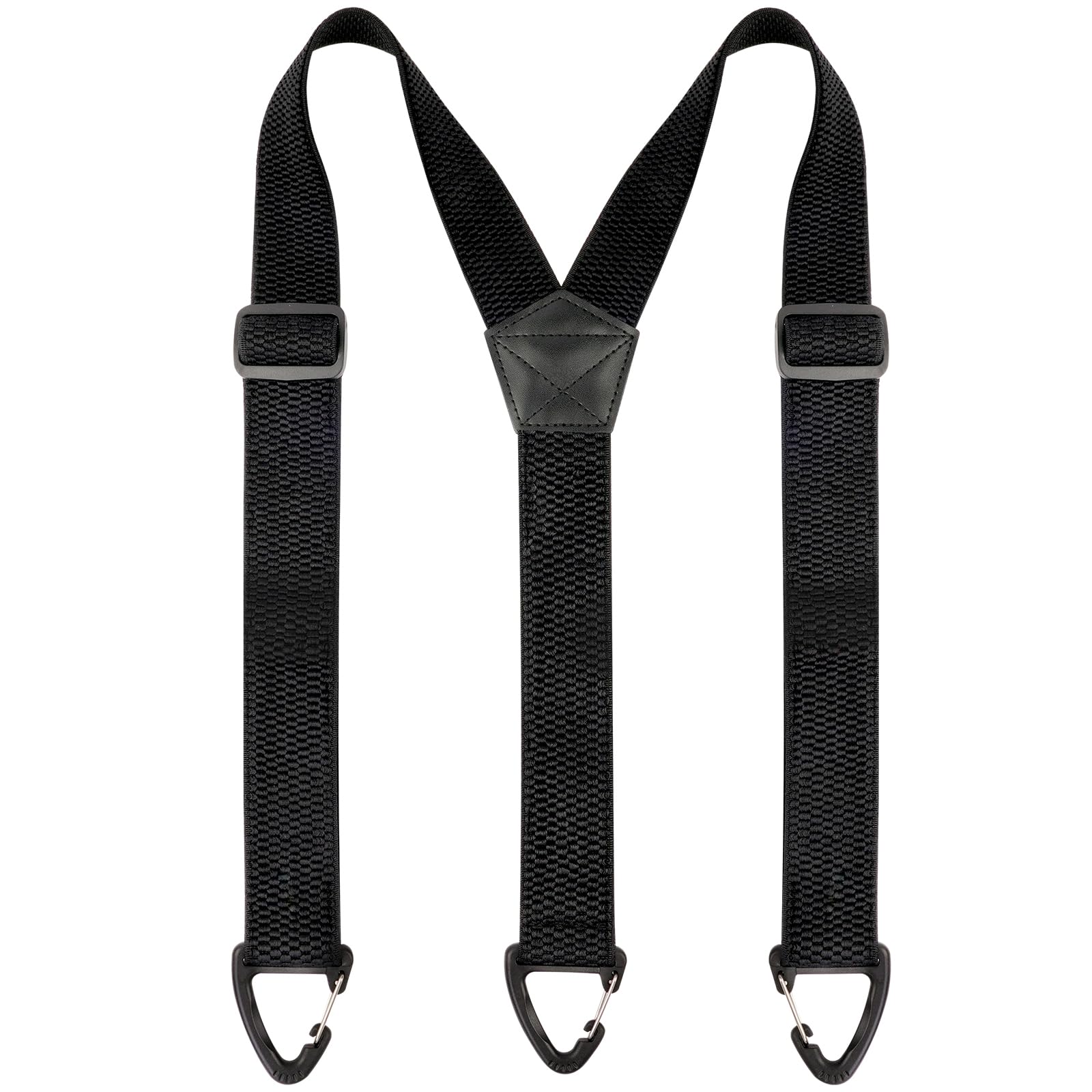 AOOWU Hosenträger für Herren, Herren Outdoor Hosenträger Y-Typ längenverstellbar, Extra Stark Breit 3,5 Cm mit Dreieckige Anti-Rutsch-Schnalle, Einheitsgröße für Männer Dame Marineblau
