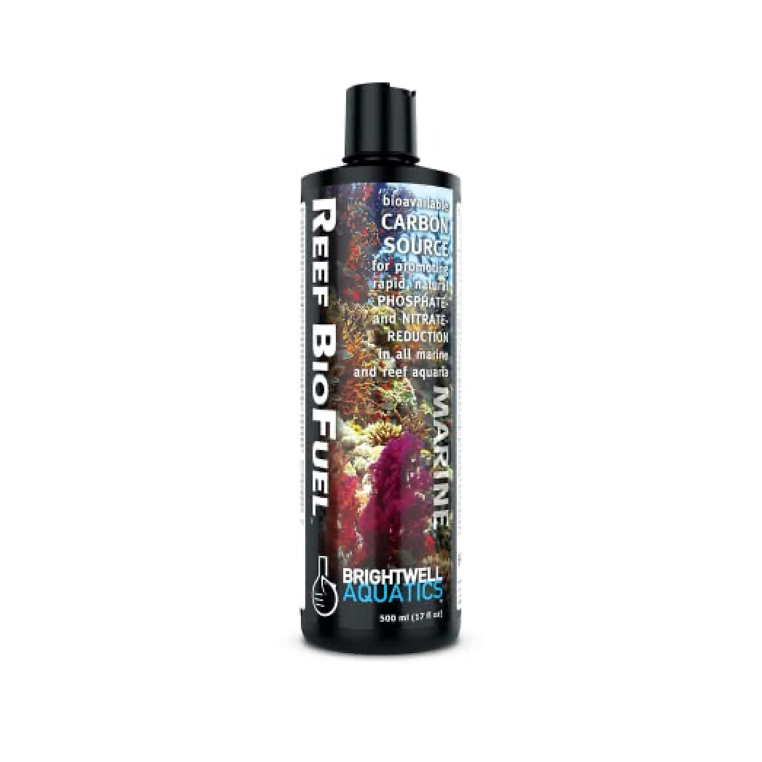 Brightwell Aquatics Reef BioFuel - Organic Carbon Supplement for Marine and Reef Aquariums, Aiding Bacterioplankton Growth That Promotes Rapid
