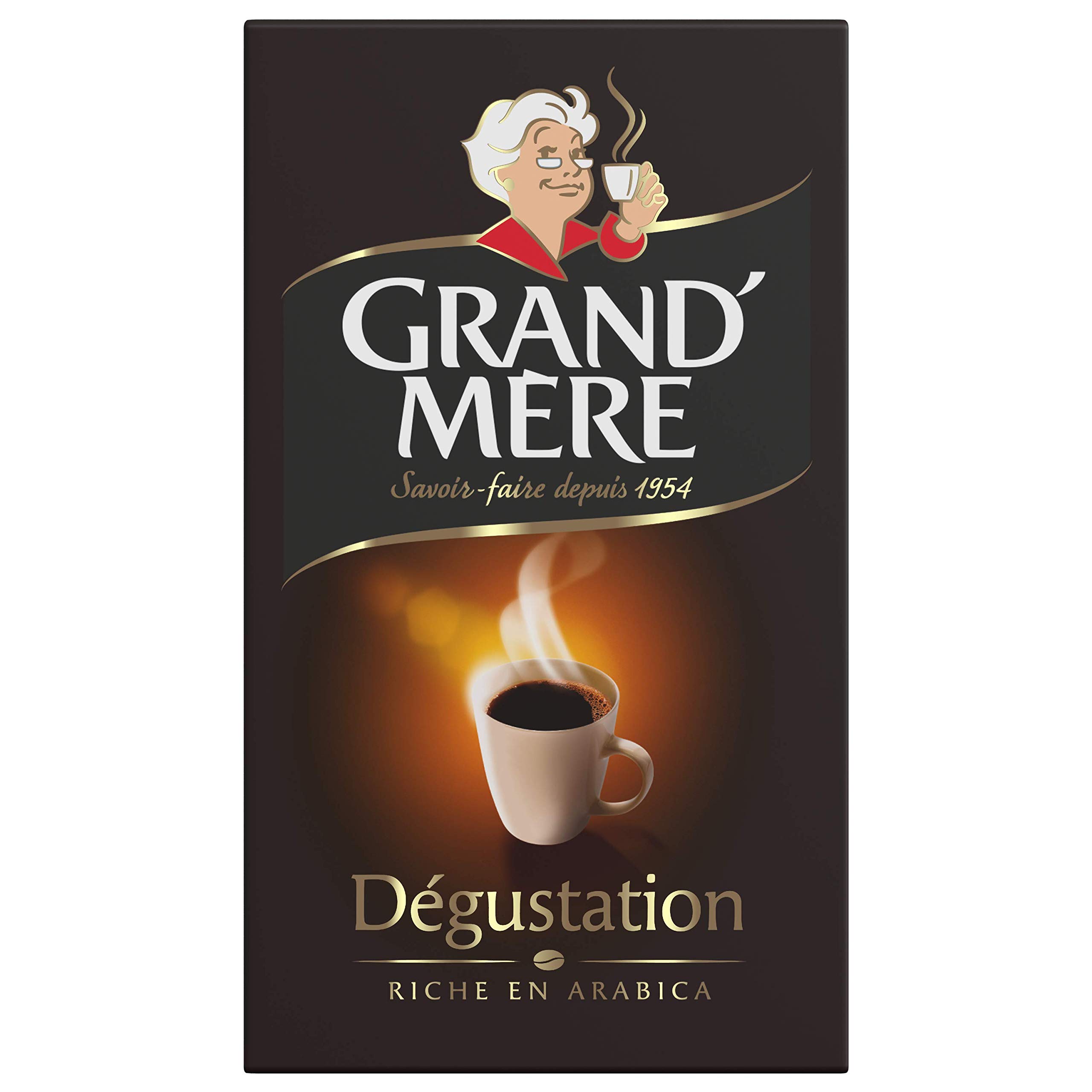 Grand Mère Café 1,5Kg Dégustation Moulu (lot de 6x250G)
