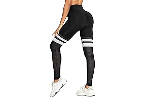 CROSS1946 Women Seamless Leggings | Plus Size Scrunch Butt Leggings