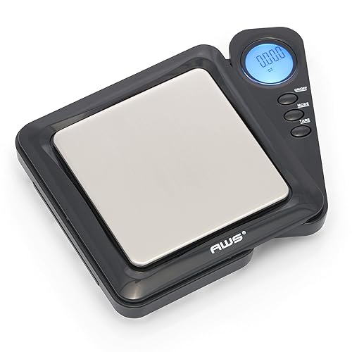 Miniatura 1 de Báscula digital de bolsillo con pantalla retráctil 353oz x 000oz negro BL-100-BLK