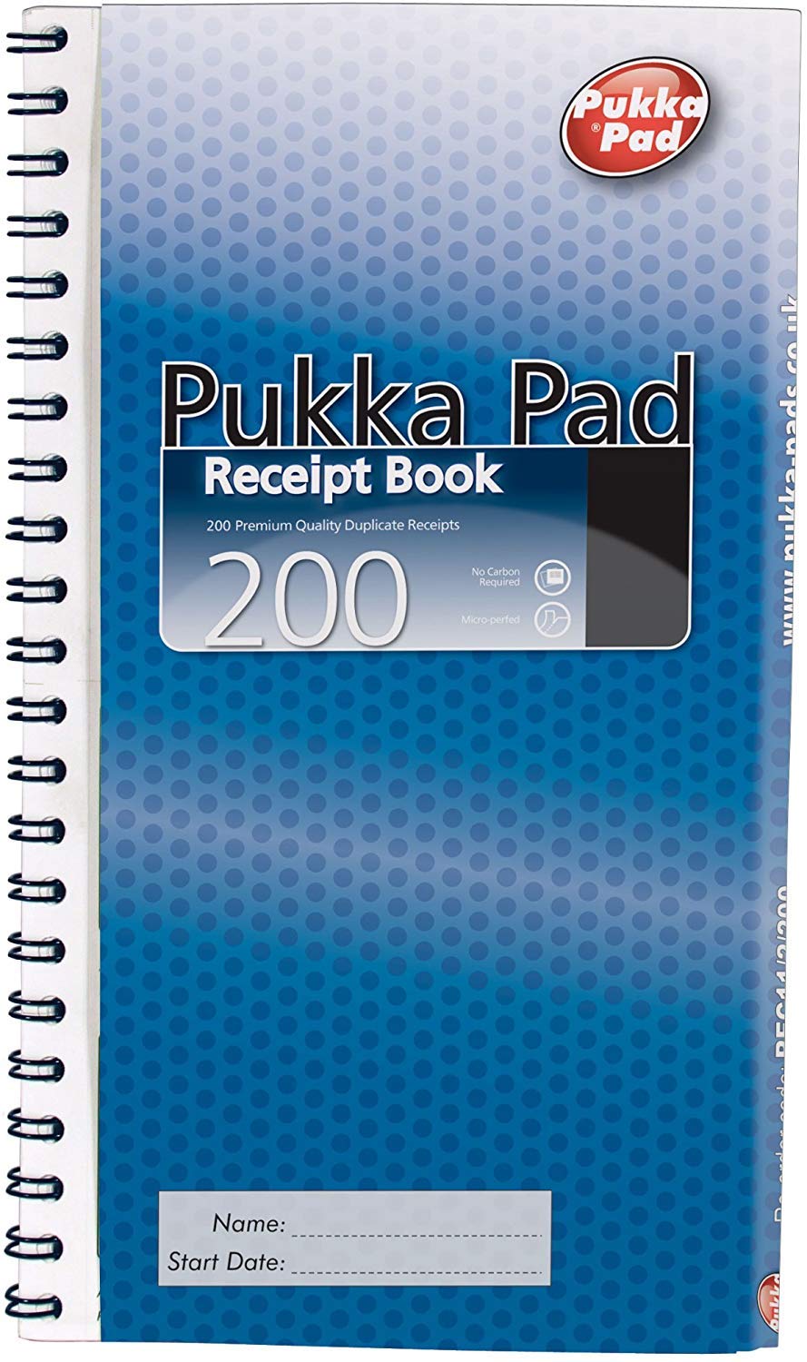 Pukka Pad 2 X Ncr Duplicate Receipt Book 152X280mm