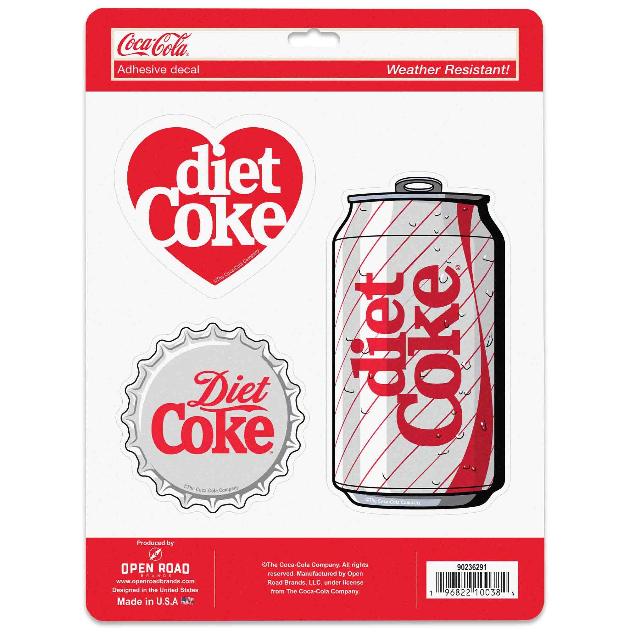 Amazon.co.jp: コカ・コーラダイエットコーラ粘着ビニールデカール