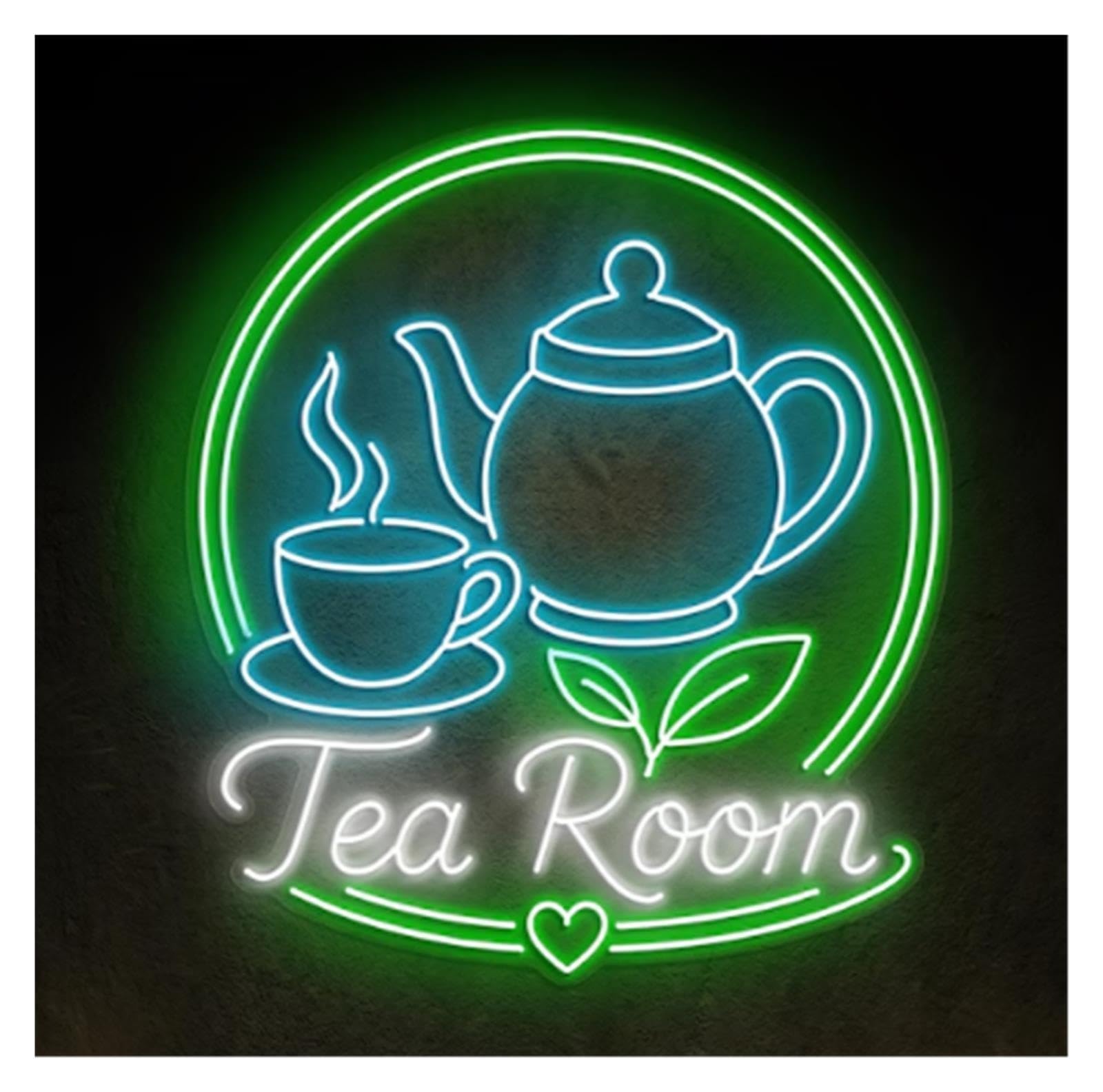 Insegna al Neon Insegna Al Neon Tea Room
