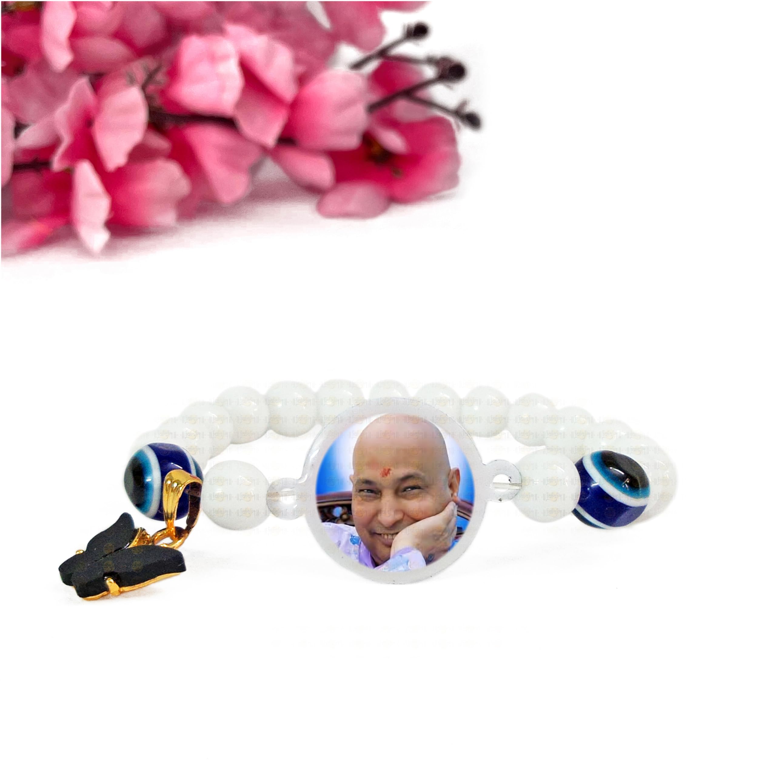 Viditi Guruji Bracelet With Butterfly | Guruji bracelets | Guru ji Bracelets | Guruji Swaroop Bracelets | Bulk Guruji Blessings Bracelets For Women Satsang White Color (B0D6C4PF7S) Amazon Price History, Amazon Price Tracker