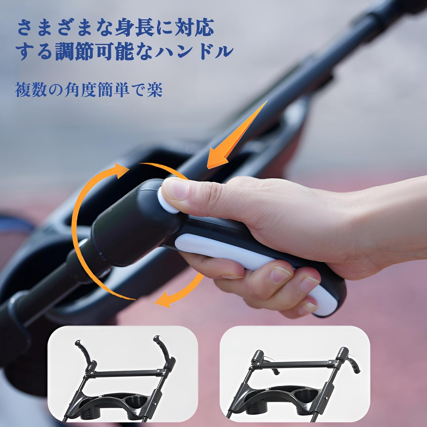 2025new ペットカート 折りたたみ可能 犬猫兼用【耐荷重25kg・360&deg;回転前輪・飛び出し防止ブレーキ付き】猫 犬用カート