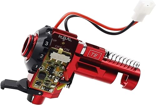 Miniatura 2 de Tactical PRO AEG Hop up Aluminio Cámara LED para M Serie Airsoft Ver.2 Accesorio (Rojo)