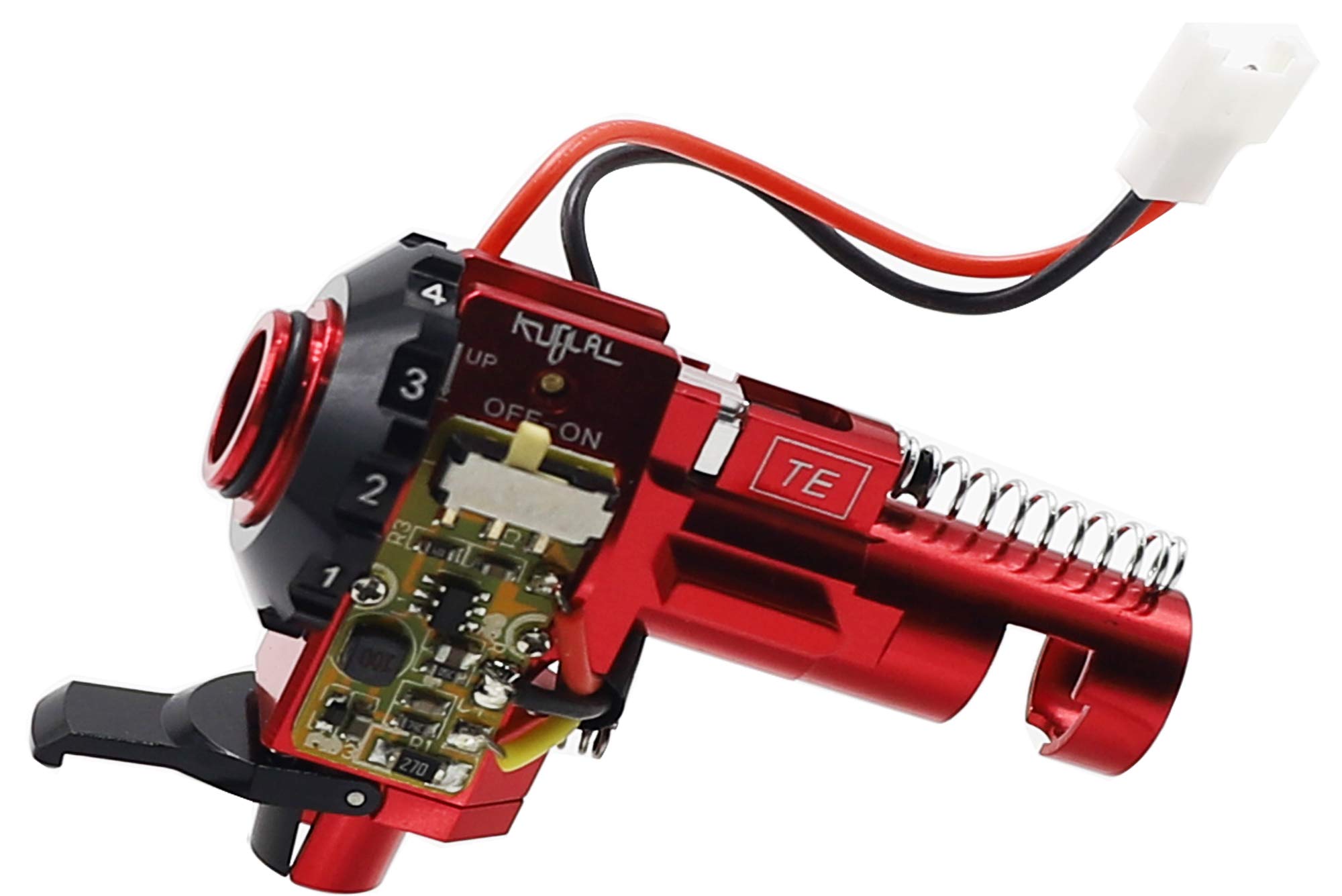 Tactical PRO Hop up Aluminum Chamber LED for M Serie Airsoft Ver.2 Accessory (Red)
