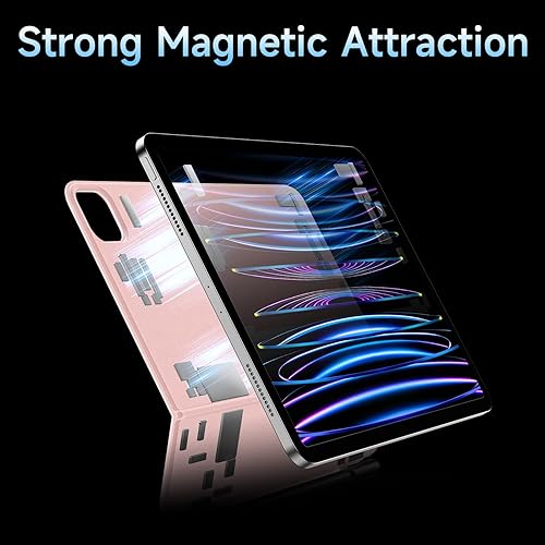 Miniatura 9 de Funda de teclado para iPad Air de 11 pulgadas 2024 (M2), iPad Air 54 generación y iPad Pro de 11 pulgadas (4321 generación) con teclado, soporte