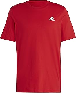 adidas Men's Essentials Single Jersey Embroidered Small Logo T-Shirt (Pack of 1)