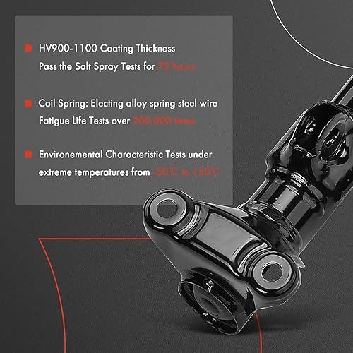 Miniatura 4 de A-Premium Par delantero (2) Conjunto completo de amortiguador y muelle helicoidal compatible con Mercedes-Benz C230 2008-2009, C250 2010-2014, C300,