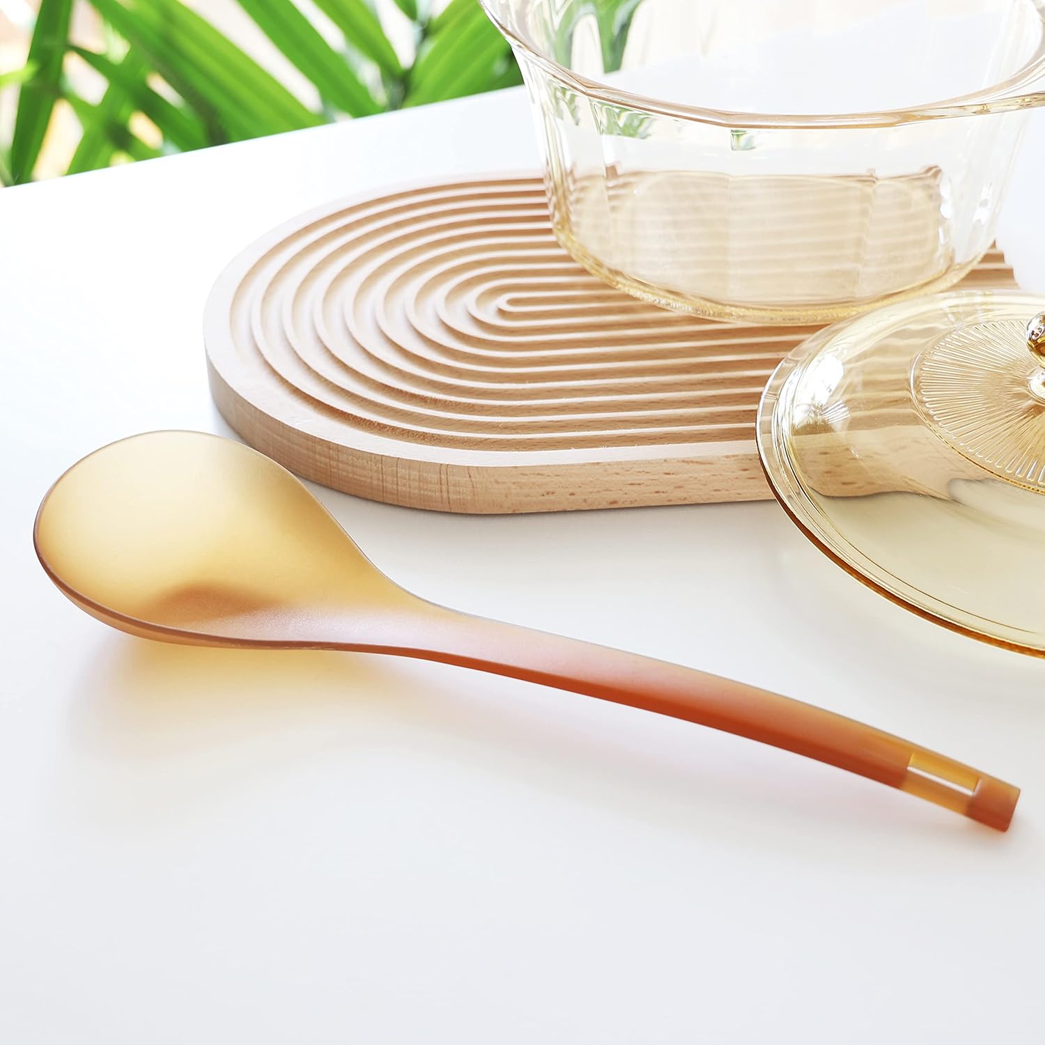 パール金属(PEARL METAL) G-5115 Cooking Spoon, brown (french toast 19-1012tcx)