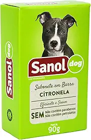 Sabonete Cão/gato Citronela 90g Sanol