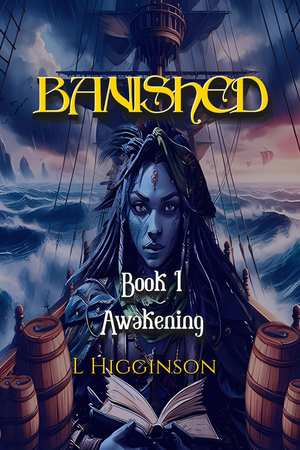 Book cover for Banished (L Higginson) series