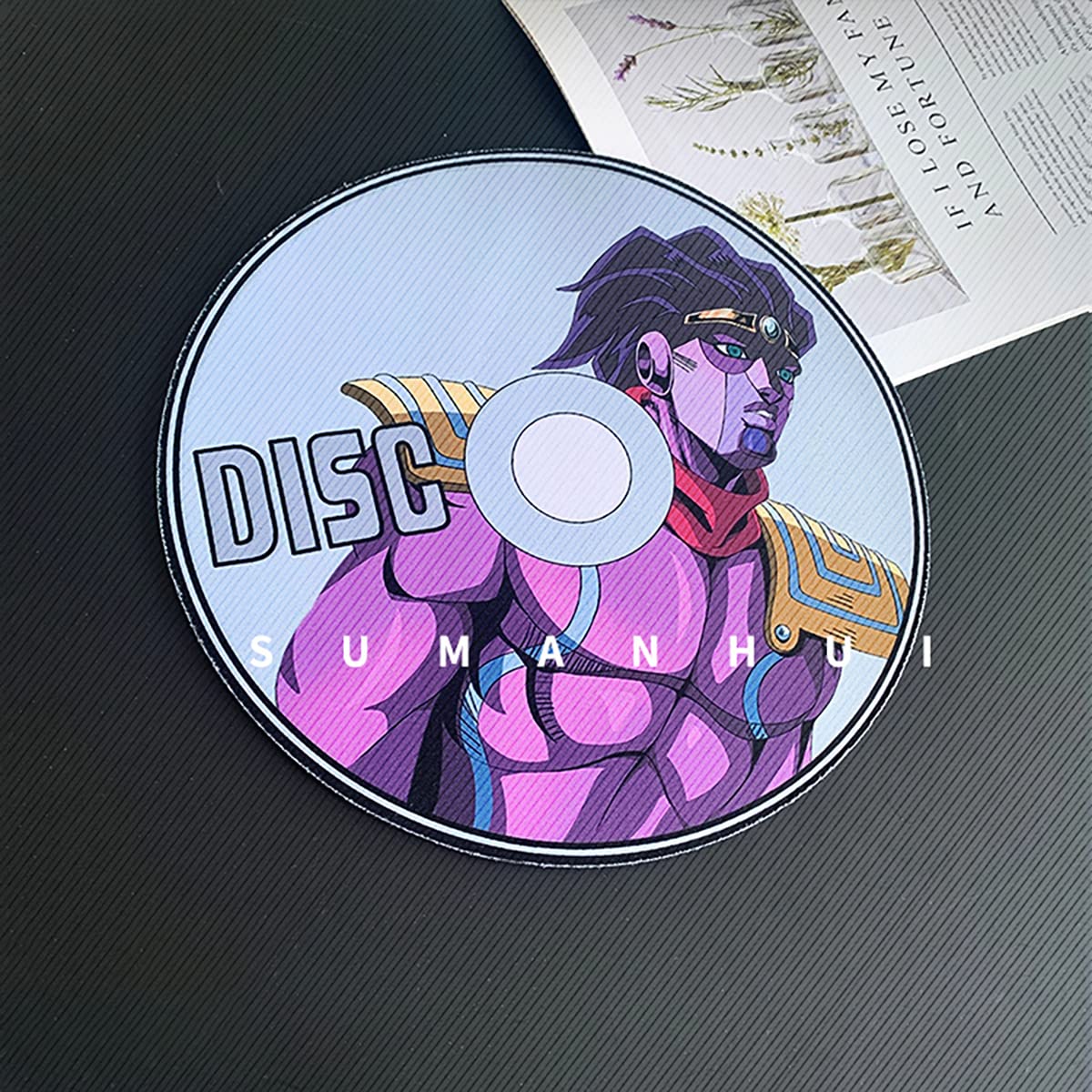 Amazon.co.jp: ジョジョの奇妙な冒険 マウスパッド JOJO ディスク