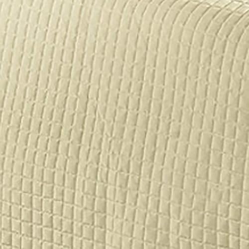 Miniatura 3 de Juego de sábanas de microfibra acolchada sin arrugas de lujo de 3 piezas (marfil, KingCalifornia King)