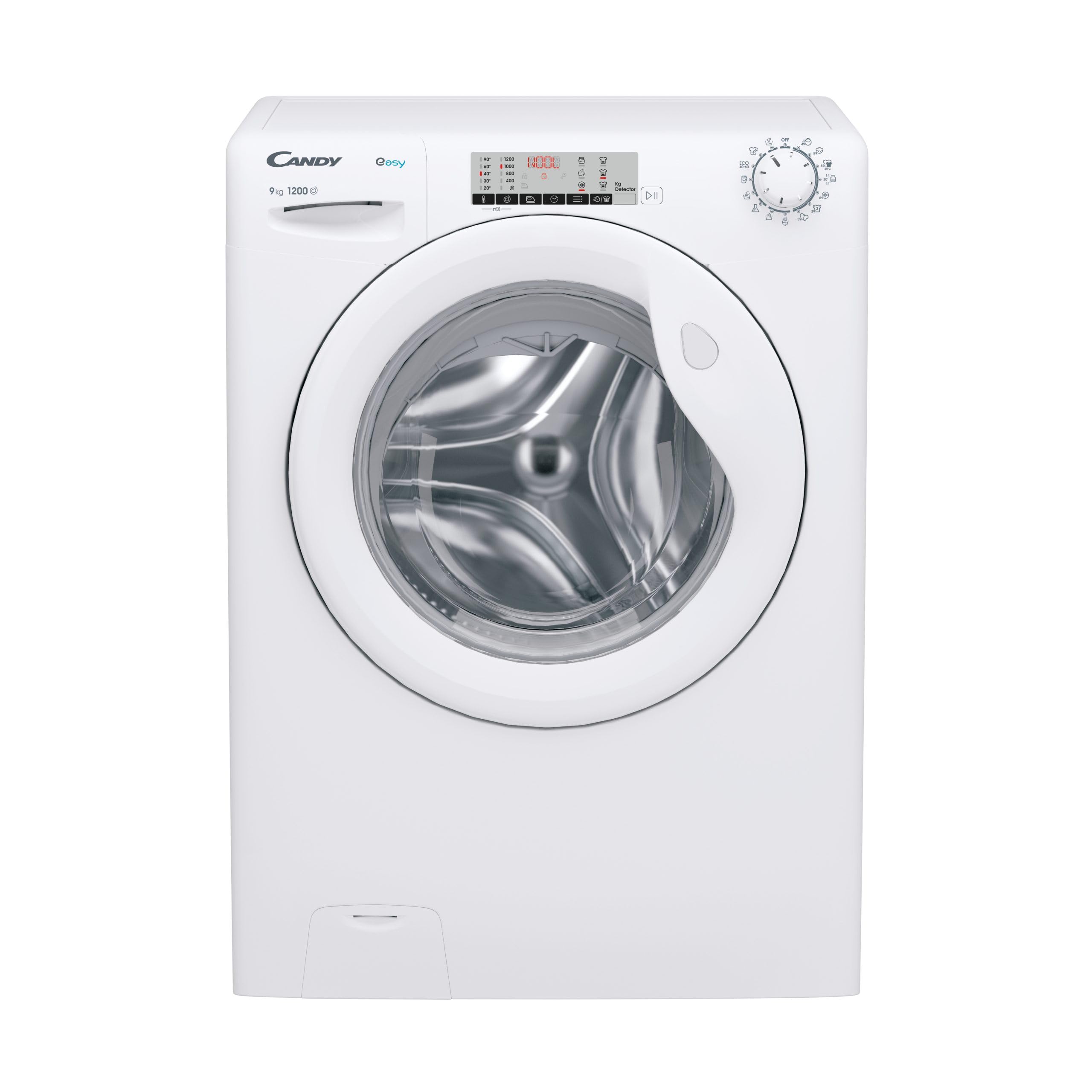 EY294DWM5/​1-​S - Lavatrice 9kg, 1200 giri, Libera Installazione, Carica Frontale, Classe energetica A