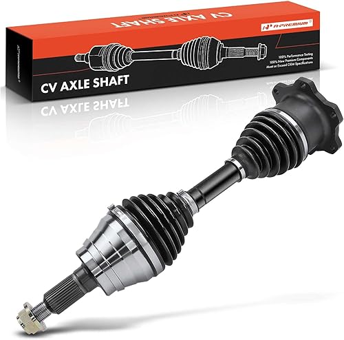 A-Premium Conjunto de eje de transmisión CV compatible con Chevy GMC Silverado Sierra 1500 2500 3500 HD Classic & Hummer H2, modelos 4WD, con funda