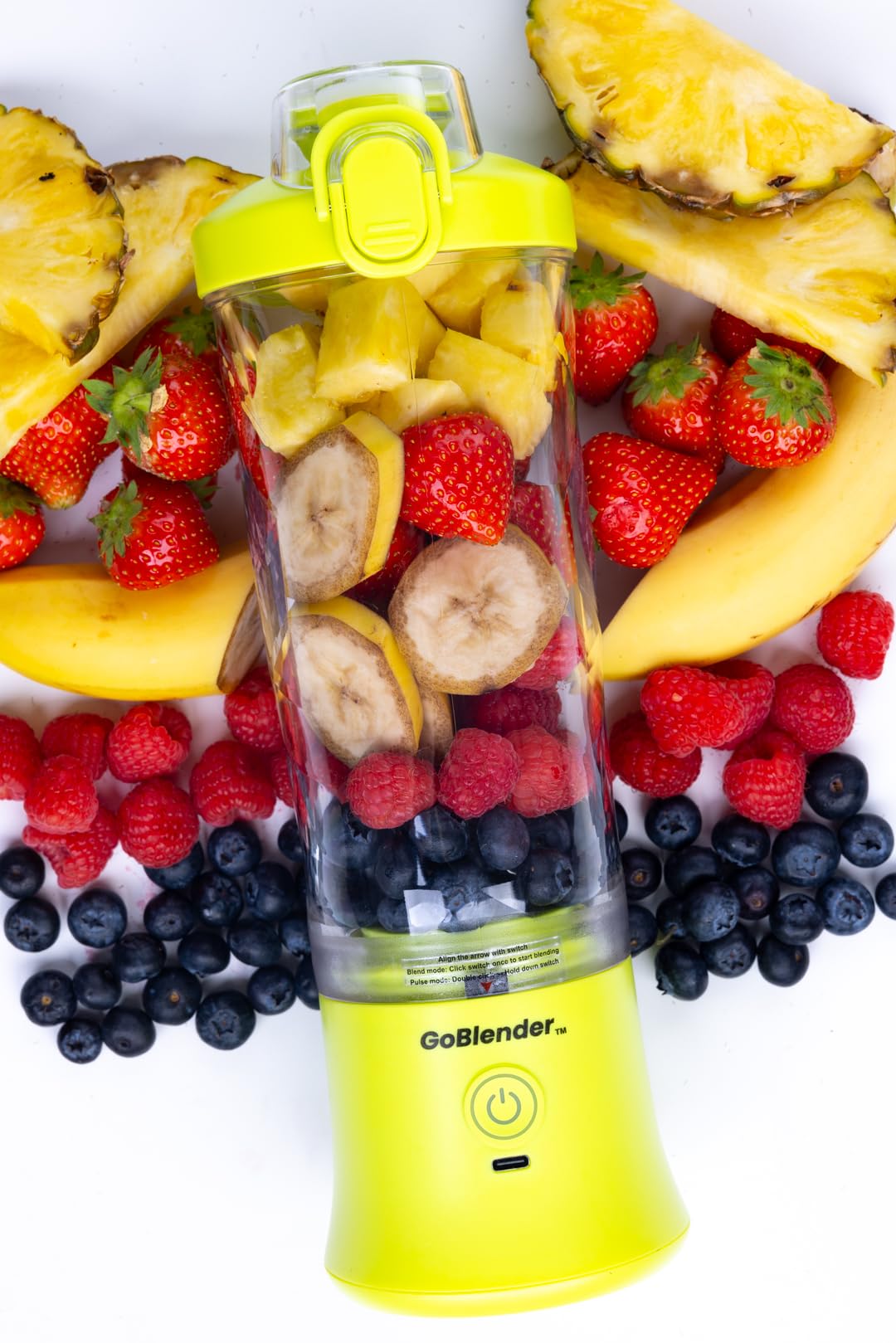 Generic Portable Blender, USB Rechargeable, 380ml Capacity, Pink, with 6-leaf Stainless Steel Blades, Single-button Operation, Easy to Clean