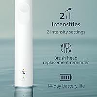 Vista 6 de Philips Sonicare Serie 4100 Cepillo de Dientes Eléctrico - Cepillo Sónico con Tecnología Sónica Avanzada, Sensor de Presión, Dos Configuraciones