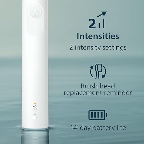 Miniatura 6 de Philips Sonicare Serie 4100 Cepillo de Dientes Eléctrico - Cepillo Sónico con Tecnología Sónica Avanzada, Sensor de Presión, Dos Configuraciones