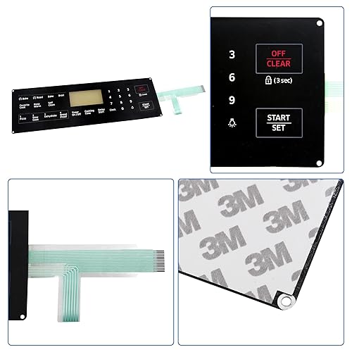 Miniatura 2 de DG34-00027B - Interruptor de membrana de repuesto para Samsung compatible con NX58H5600SS, NX58J5600SG, NX58F5700WS, NX58M5600SB, repuesto para