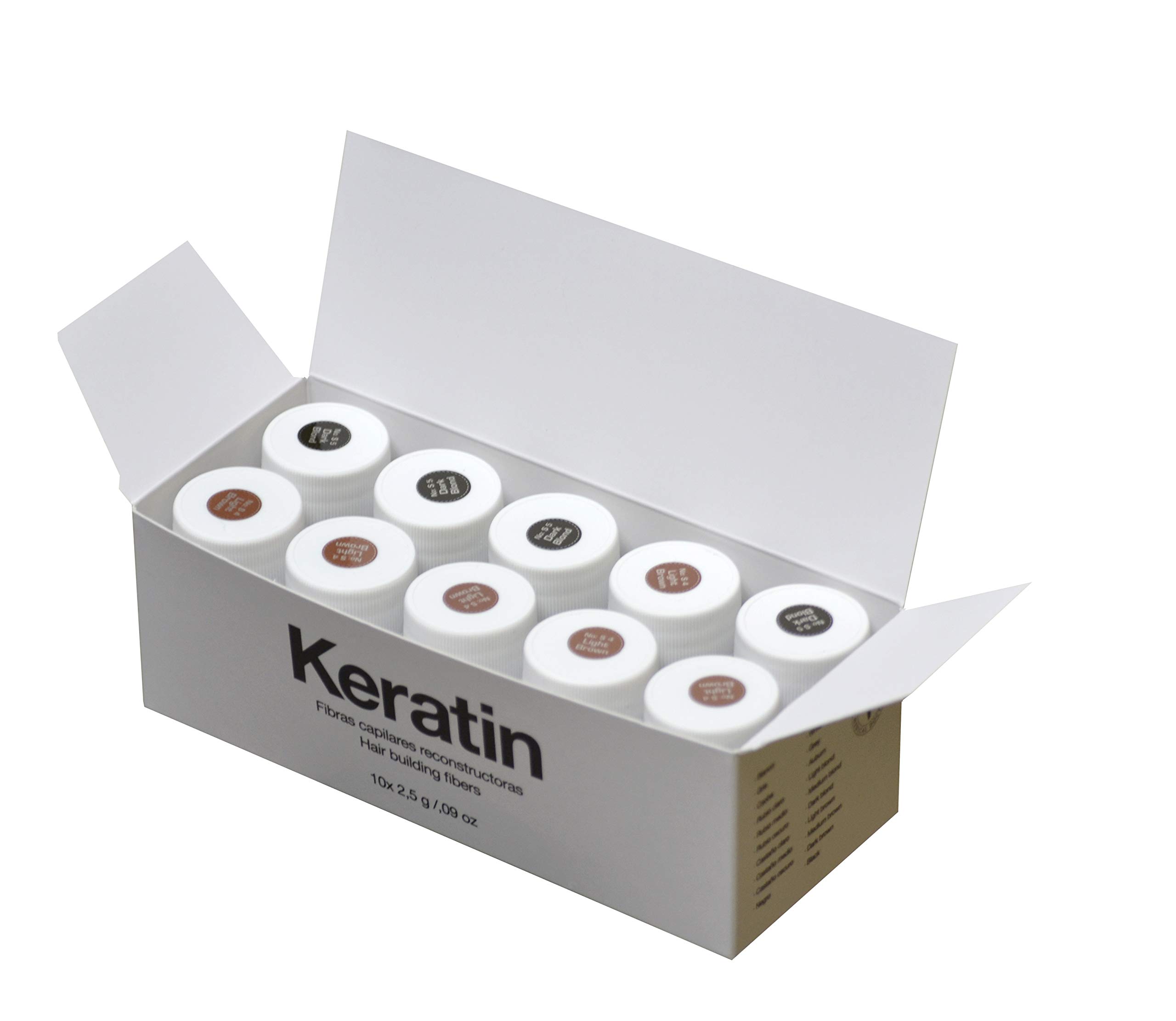 THECOSMETICREPUBLICThe Cosmetic Republic Keratin Fibres – Pack of 10