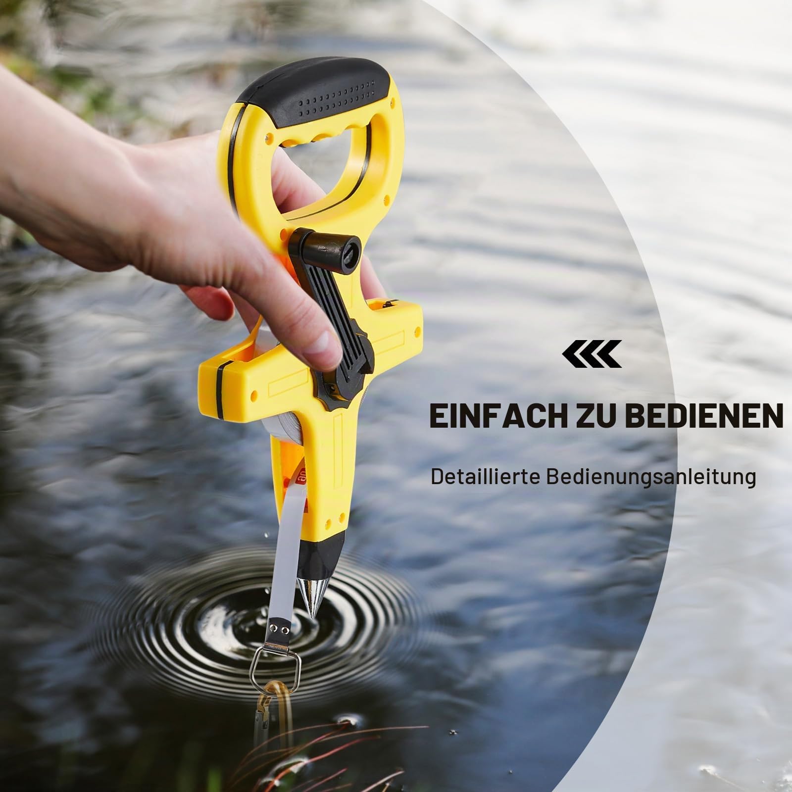 Copkim Secchi-Scheiben-Set aus Kunststoff mit schwarzen und weißen