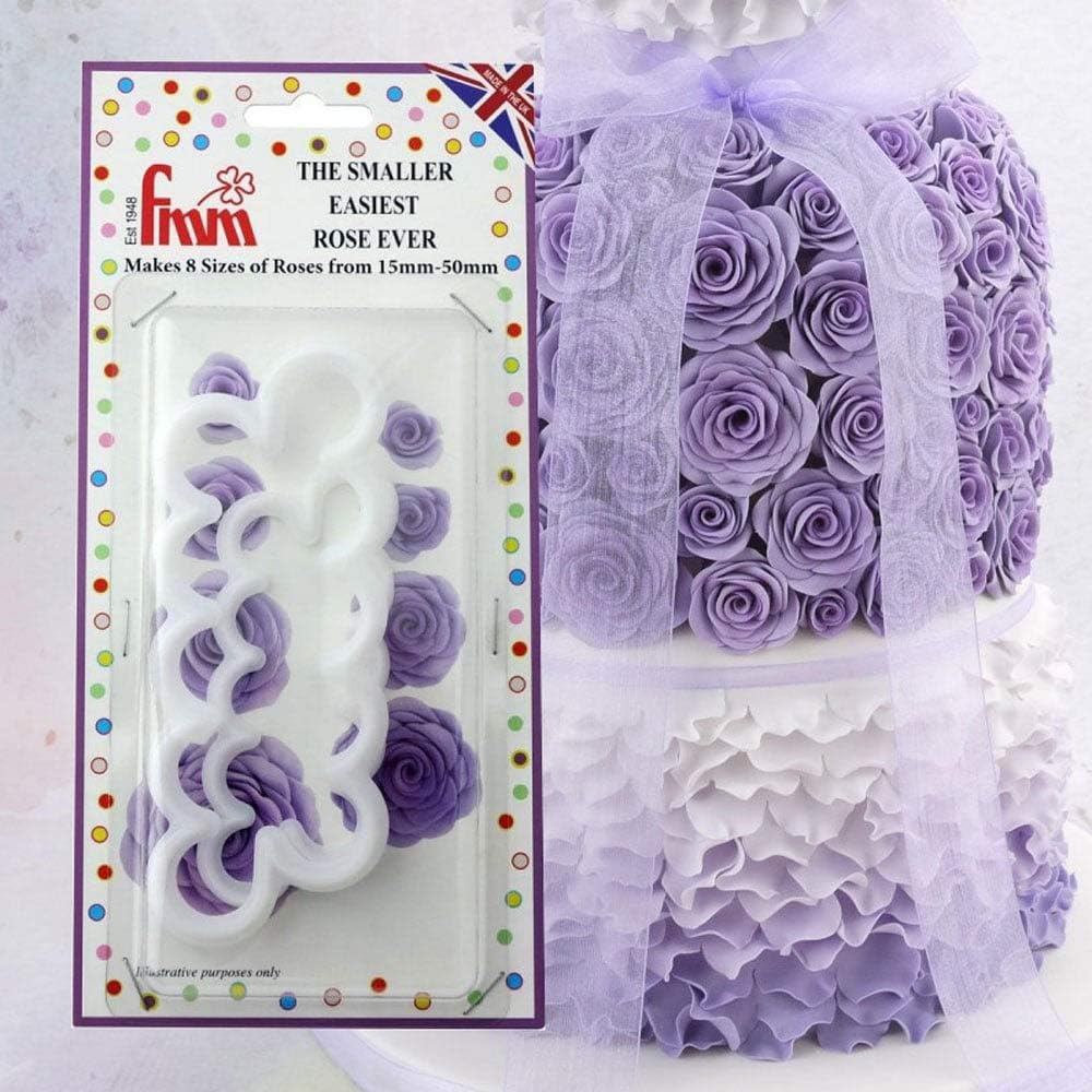 FMM SugarcraftLtd Fondant Icing Cutter Set 2/Pkg Easiest Rose Ever