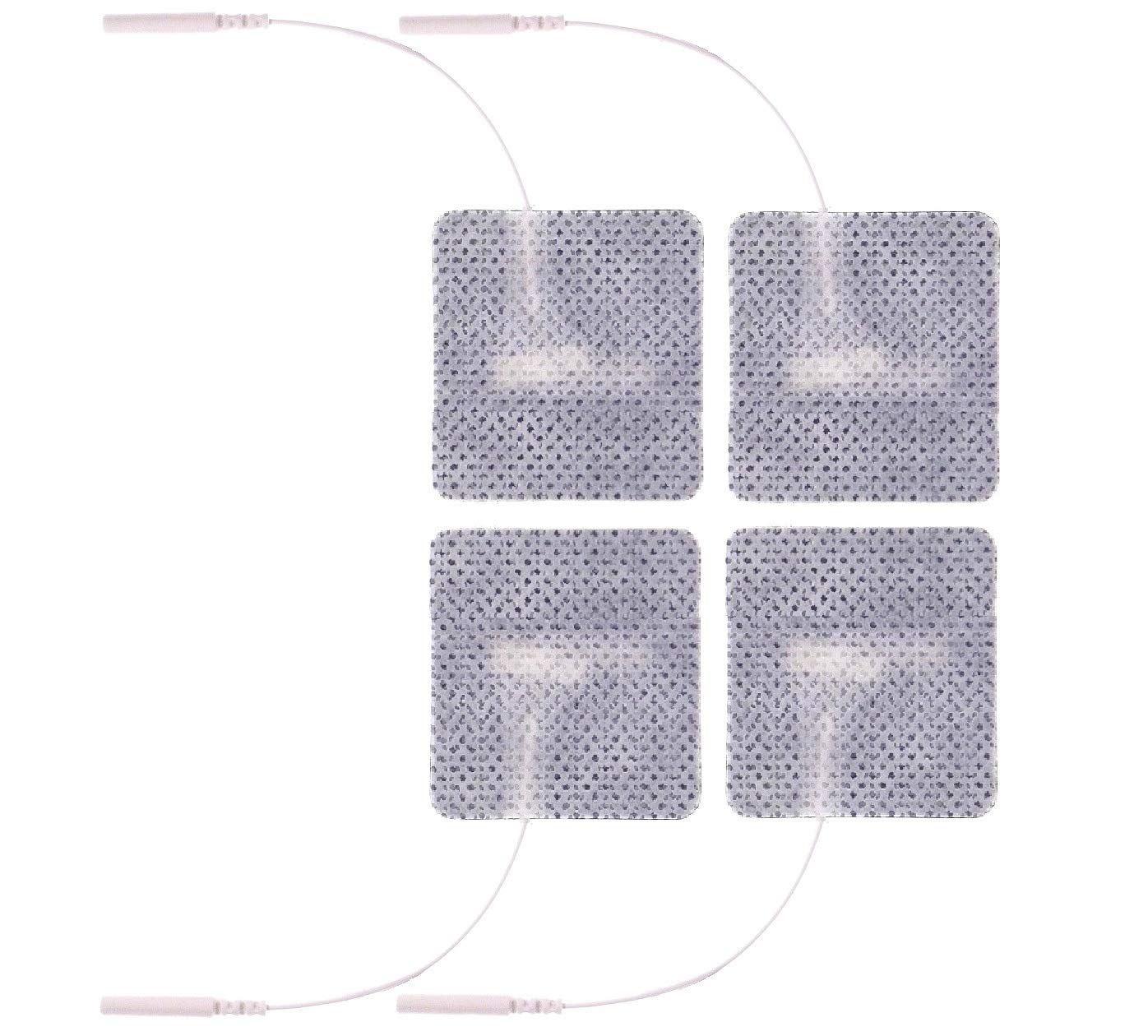  4 Quadrati Collegabili Adesivi per Elettrodi 5x5 cm con Jack Universale compatibile con Elettrodi Tesmed
| Elettrodi Ad