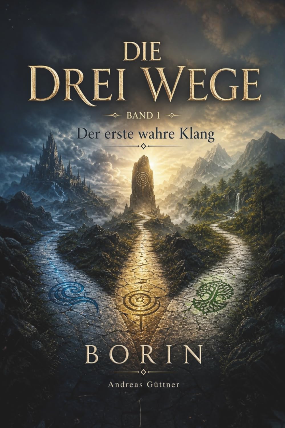Der erste wahre Klang: DIE DREI WEGE - BAND 1 - BORIN (Die drei Wege – Eine Fantasy-Reihe über Mut, Weisheit und Wahrheit)